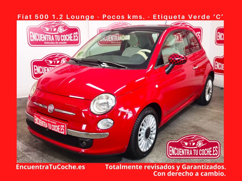 Fiat 500 1.2 Lounge (2012) - Diseño icónico y eficiencia