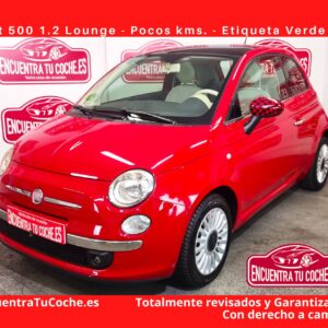 Fiat 500 1.2 Lounge (2012) - Diseño icónico y eficiencia