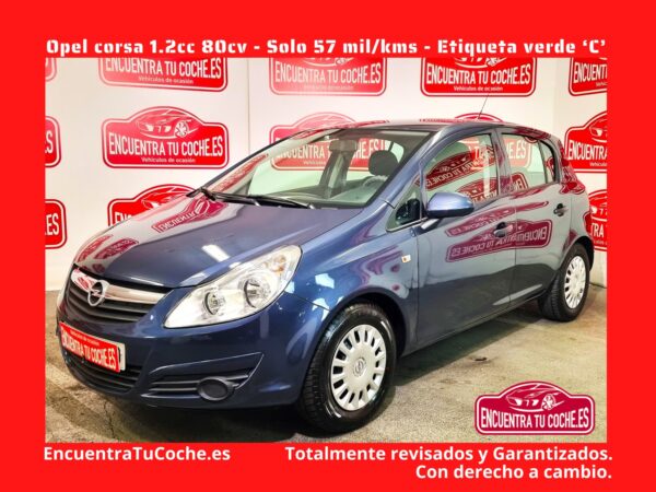 Opel Corsa 1.2 Essentia - 2009 | 57.695 km | Gasolina | 80 CV